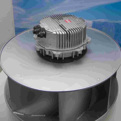 Fan de ventilación de enfriamiento trifásica IP55 de la fan centrífuga de la EC de la cuchilla 400m m