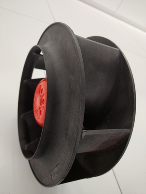 fan centrífuga posterior del impeledor de 315m m motor IP54 AL Alloy Impeller de 1,11 kilovatios