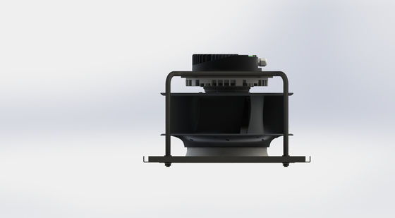 Resistencia a altas temperaturas de 60°C IP54 con hoja de 250 mm EC Fan