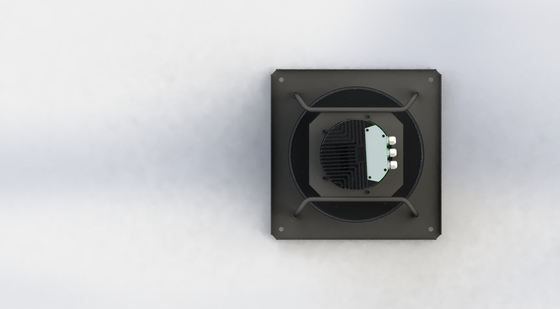 Resistencia a altas temperaturas de 60°C IP54 con hoja de 250 mm EC Fan