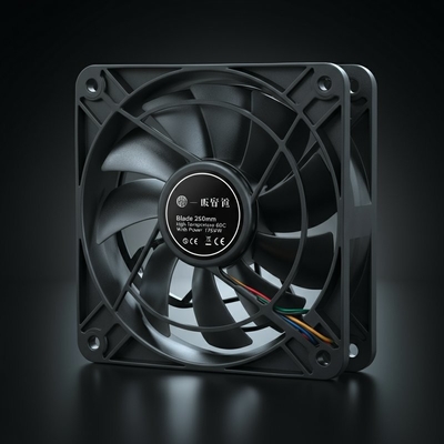 Cuchilla 250 mm resistencia a altas temperaturas de 60 °C con potencia 175W ventilador axial