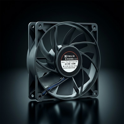 Potencia de la hoja 175 mm 102W Resistencia a altas temperaturas de 60°C EC Ventilador axial