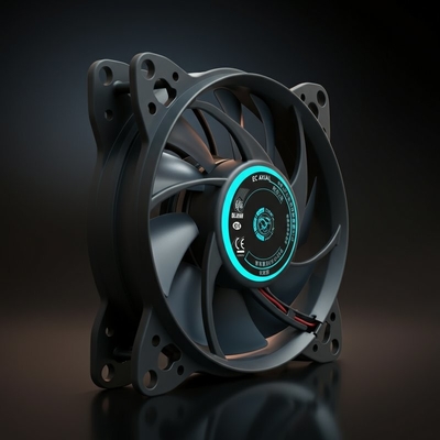 Potencia de la hoja 190mm 116W resistencia a altas temperaturas de 60°C EC Ventilador axial