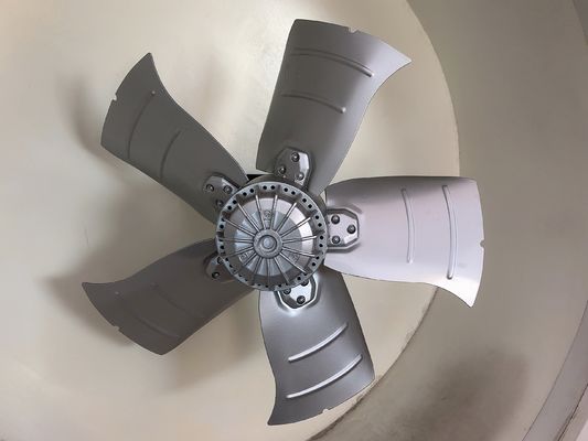 fan de flujo axial externa industrial del rotor 9500m3/h 500m m AL Alloy Sickle Blade