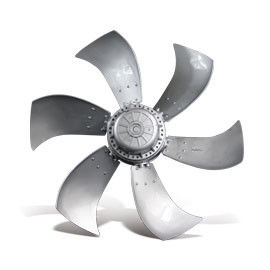 Fan axial de la CA de la cuchilla 600rpm de la aleación de aluminio con la cuchilla de 630m m