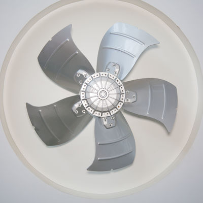 Fan axial de la CA de la cuchilla 870rpm de la aleación de aluminio con la cuchilla de 800m m