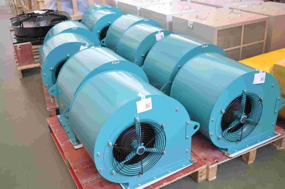 Ventilador centrífugo de la entrada doble de poste la monofásico 6 con la cuchilla del diámetro 9inch