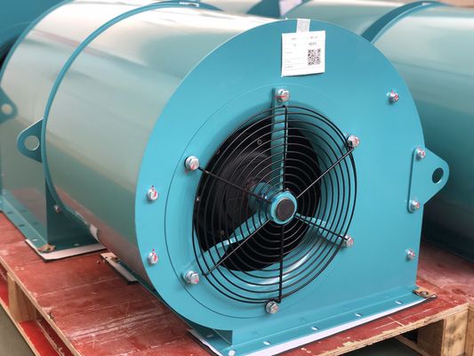 Fan centrífuga de la entrada doble de poste la monofásico 4 enfriamiento del convertidor de la cuchilla de 10 pulgadas