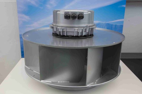 Cuchilla 200 mm EC Ventilador centrífugo Ventilador de refrigeración del rotor externo
