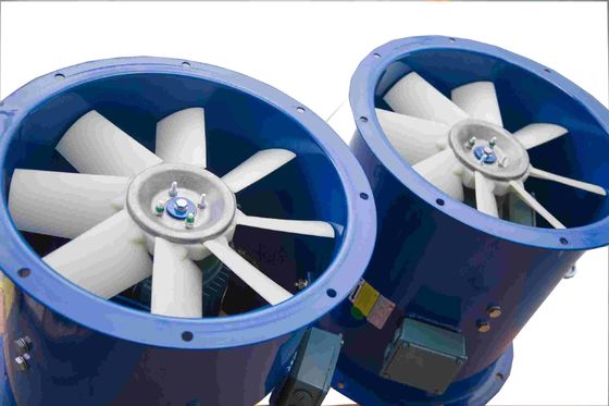 Cuchilla axial industrial trifásica de la fan 400m m de la cuchilla 2900 RPM de la hoz